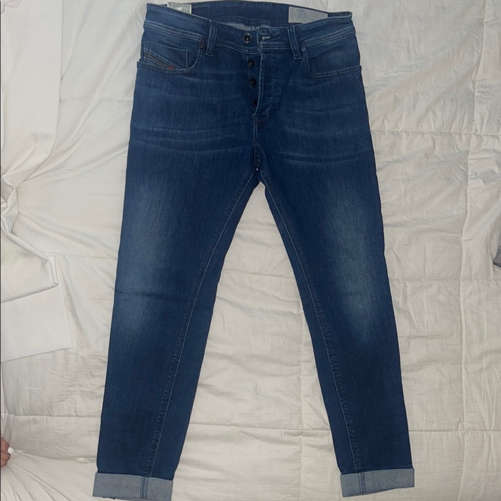 Unisex Diesel Jeans waist 16 rise 11 inseam 25 excellent condition